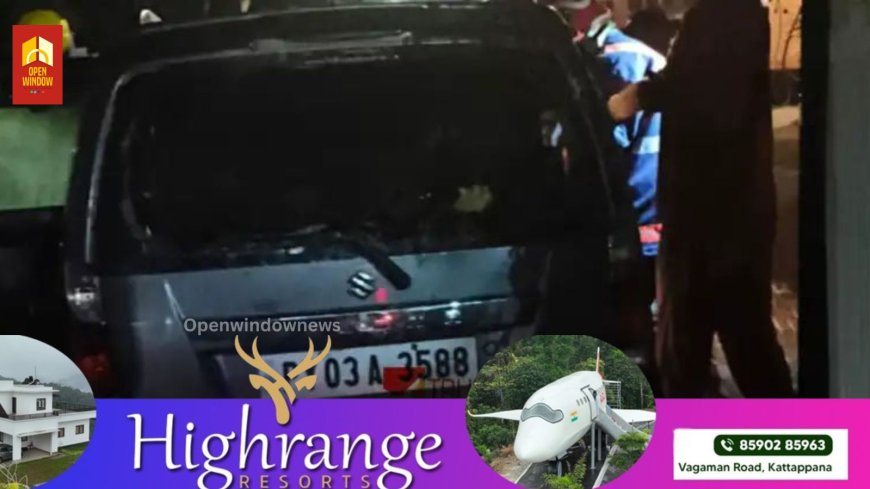 വയനാട്ടില്‍ ഓടിക്കൊണ്ടിരുന്ന കാറിന് തീപിടിച്ച്‌ ഗൃഹനാഥന് ദാരുണാന്ത്യം; ഭാര്യക്കും മൂന്ന് മക്കള്‍ക്കും പരിക്ക്