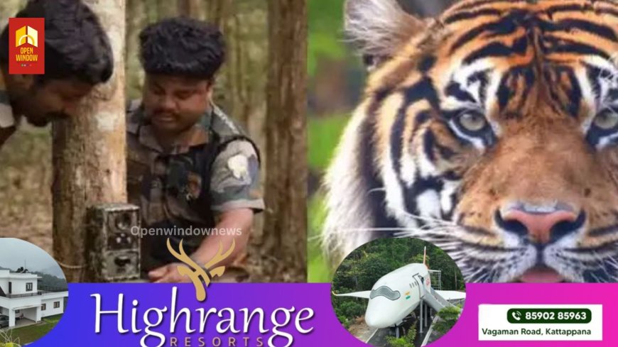 കടുവകളുടെ എണ്ണം കൃത്യമായി വിലയിരുത്തും; പെരിയാര്‍ കടുവാ സങ്കേതത്തില്‍ മൂന്നാംഘട്ട കടുവ കണക്കെടുപ്പ് തുടങ്ങി