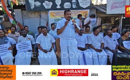 കട്ടപ്പന താലൂക്ക് ആശുപത്രിയോടുള്ള സർക്കാരിന്റെ അവഗണനക്കെതിരായും, ആശുപത്രിയിൽ ആവശ്യമായ ഡോക്ടർമാരെയും ജീവനക്കാരെയും നിയമിക്കണമെന്നാവശ്യപ്പെട്ടുകൊണ്ടും കോൺഗ്രസ്‌ കട്ടപ്പന മണ്ഡലം കമ്മറ്റിയുടെ നേതൃത്വത്തിൽ  പ്രതിഷേധമാർച്ചും സായാഹ്ന ധർണ്ണയും നടത്തി. ധർണ്ണ സമരം  യു ഡി എഫ് ജില്ലാ ചെയർമാൻ ജോയി വെട്ടിക്കുഴി ഉദ്ഘാടനം ചെയ്തു.