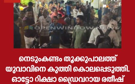 നെടുംകണ്ടം തൂക്കുപാലത്ത് യുവാവിനെ കുത്തി കൊലപ്പെടുത്തി. ഓട്ടോ റിക്ഷാ ഡ്രൈവറായ രതീഷ് ചന്ദ്രൻ ആണ് കൊല്ലപ്പെട്ടത്.