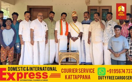 എന്‍ ഡി എ ഇടുക്കി നിയോജക മണ്ഡലം സ്ഥാനാര്‍ത്ഥി 
അഡ്വ:പ്രതീഷ് പ്രഭ കോവില്‍മല രാജാവിനെ സന്ദര്‍ശിച്ചു.