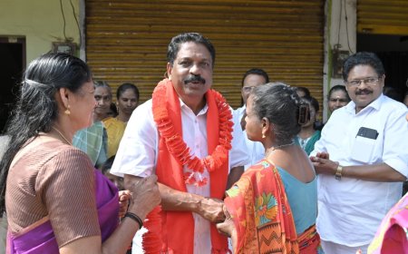 ഇടതുപക്ഷ ജനാധിപത്യമുന്നണി പീരുമേട് അസംബ്ലി മണ്ഡലം സ്ഥാനാർത്ഥി കെ.സലിം കുമാർ ഇന്ന്  ചക്കുപള്ളം പഞ്ചായത്തിലുടനീളം പര്യടനം നടത്തി സ്വീകരണo ഏറ്റുവാങ്ങി.