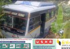 വാഗമണ്ണിന്  സമീപം കൊച്ചു കരുന്തരുവിയിൽ തമിഴ് നാട്ടിൽ നിന്നെത്തിയ മിനിബസ്സ് അപകടത്തിൽപ്പെട്ടു; ഡ്രൈവർക്ക് നിസ്സാര പരിക്ക്