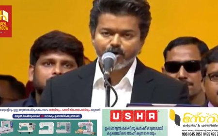 ജോസഫ് വിജയ് തമിഴ്നാട് മുഖ്യമന്ത്രിയായി സത്യപ്രതിജ്ഞ ചെയ്തു
