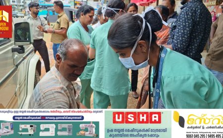 നഴ്സസ് ദിനത്തിൽ  സഹകരണ ആശുപത്രിയുടെ സേവനത്തിന് അഭിനന്ദനം;തൊഴിലാളികൾക്ക് സൗജന്യ വൈദ്യ പരിശോധന
