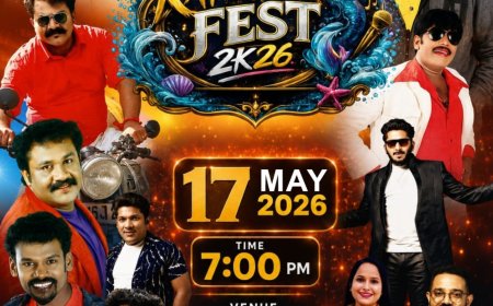 കട്ടപ്പന ഫെസ്റ്റ് 2K26-ന്റെ ആഘോഷ രാവുകൾക്ക് ഇന്ന് ചിരിയുടെ മേളം തീർത്ത് സിനിമാതാരം ജോബി പാലാ അവതരിപ്പിച്ച കോമഡി മെഗാഷോ കാണികളുടെ കൈയടിയോടെ ശ്രദ്ധേയമായി.