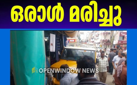 കട്ടപ്പനയിൽ വാഹനാപകടം
ഒരാൾ മരിച്ചു