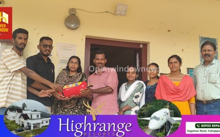 ഉപ്പുതറ കണ്ണംപടി അഗ്നിശമന യന്ത്രം നൽകി യൂത്ത് കോൺഗ്രസ്