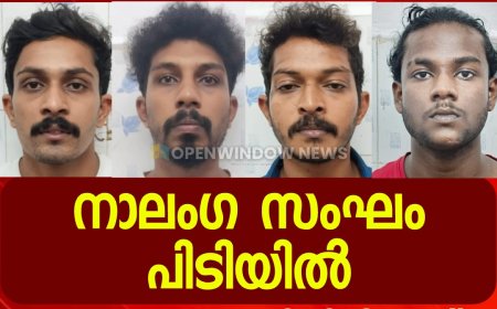 വഴിയിലിരുന്ന് മദ്യപിച്ചത് ചോദ്യം ചെയ്തു; കാഞ്ഞാറില്‍ വീടുകയറി ആക്രമണം നടത്തിയ നാലംഗ സംഘം പിടിയില്‍