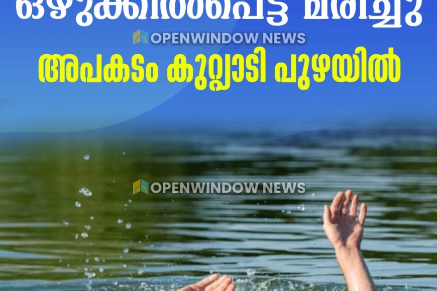അമ്മയും മകനും ഒഴുക്കില്‍പെട്ട് മരിച്ചു;  അപകടം കുറ്റ്യാടി പുഴയില്‍