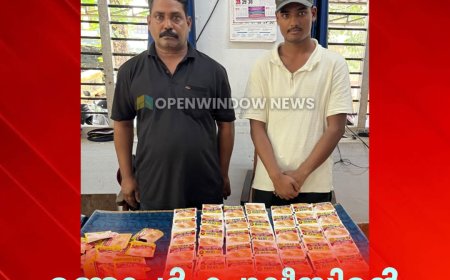 കരിങ്കുന്നത്ത് നിരോധിത പുകയില ഉത്പ്പന്നങ്ങളുമായി രണ്ടുപേർ പോലീസിന്റെ പിടിയിൽ