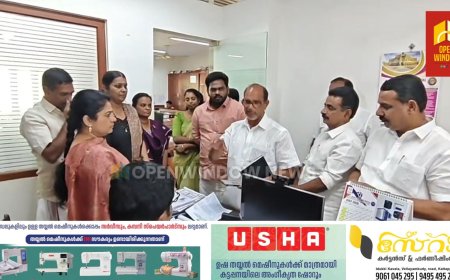 കട്ടപ്പന നഗരത്തിലെ അനധികൃത നിര്‍മാണം തടയണമെന്ന് ആവശ്യപ്പെട്ട് പരാതി നല്‍കിയ നഗരസഭ കൗണ്‍സിലര്‍ ബേബി കുര്യനെ നഗരസഭ പൊതുമരാമത്ത് അസിസ്റ്റന്റ് എന്‍ജിനീയര്‍ അസഭ്യം വിളിച്ചതായി പരാതി: സംഭവത്തില്‍ എല്‍ഡിഎഫ് കൗണ്‍സിലര്‍മാര്‍ നഗരസഭ ഓഫീസില്‍ പ്രതിഷേധിച്ചു