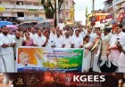 ഉത്തരാഖണ്ടിലെ ഹൽദ്വാനിയിൽ കോൺഗ്രസ്‌ പ്രസിഡണ്ട്‌ മല്ലികാർജുൻ ഖാർഗെ പ്രസംഗിച്ചതിന്റെ പേരിൽ വേദി ആശുദ്ധമായി എന്നാരോപിച്ച് വേദിയിൽ ഗംഗാജലം ഒഴിച്ച് ശുദ്ദീകരണം നടത്തി ദളിത് സമൂഹത്തെയും ഖാർഗെയെയും അവഹേളിച്ച സംഘപരിവാർ നടപടിയിൽ പ്രതിഷേധിച്ചു ഇടുക്കി ഡി സി സി യുടെ നേതൃത്വത്തിൽ കട്ടപ്പനയിൽ പ്രതിഷേധ മാർച്ചും യോഗവും നടത്തി.