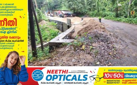 ഇരട്ടയാർ നോർത്ത് വെട്ടിക്കാമറ്റം പ്രകാശ് റോഡ് അപകട ഭീഷണി ഉയർത്തിനിന്ന കലുങ്ക് പൊതുമരാമത്ത് വകുപ്പിന്റെ നേതൃത്വത്തിൽ പുനർ നിർമ്മിച്ചു