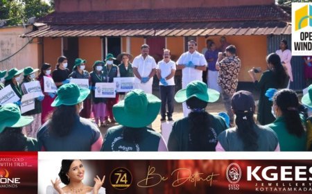 "സ്വച്ചതാ ഹി സേവ - കൈയോട് കൈ" കല്യാണത്തണ്ട്  ടൂറിസം മേഖലകളിൽ ശുചീകരണ പ്രവർത്തനങ്ങൾ സംഘടിപ്പിച്ച് കട്ടപ്പന നഗരസഭ