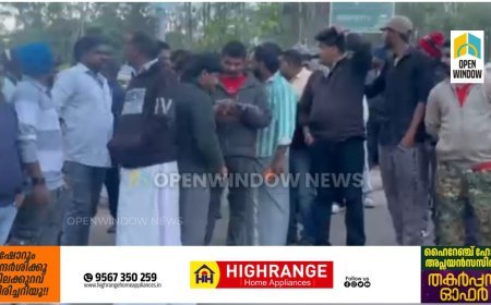 കൊളുക്കുമലയിലെ സഫാരി ജീപ്പ് ഡ്രൈവർമാർ സമരത്തിൽ