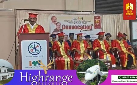 കട്ടപ്പന ഗവൺമെൻ്റ് ഐ.ടി.ഐയിൽ 2026-ലെ അഖിലേന്ത്യാ ട്രേഡ് ടെസ്റ്റിൽ ഉന്നത വിജയം കൈവരിച്ച വിദ്യാർത്ഥികൾക്കായി അവാർഡ് ദാനവും സർട്ടിഫിക്കറ്റ് വിതരണവും സംഘടിപ്പിച്ചു