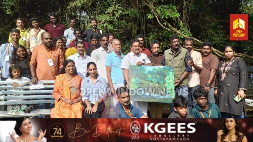 പ്രകൃതിയും കലയും ഒത്തുചേർന്ന "ക"കലാ ക്യാമ്പ് സമാപിച്ചു